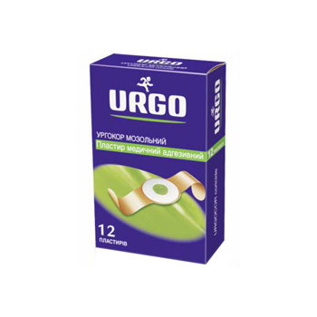 Урго Корсид Пластир за мазоли, Urgo, 12 броя