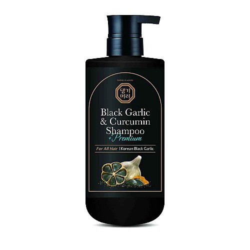 Шампоан за растеж и укрепване на косата Doori Black Garlic & Curcumin Shampoo 500ml