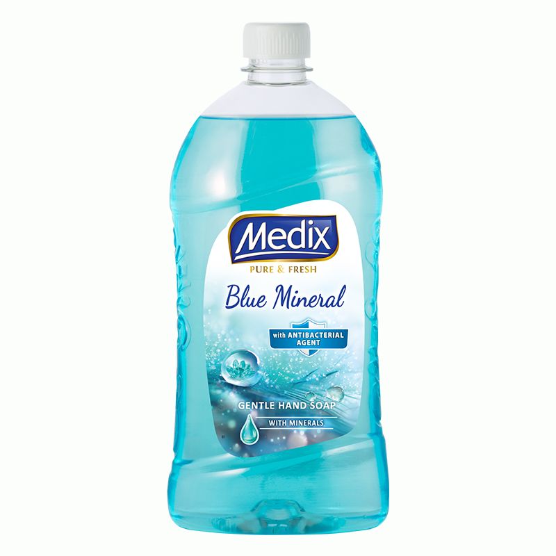 MEDIX  PURE&FRESH BLUE MINERALТечен сапун пълнител, 800 мл.