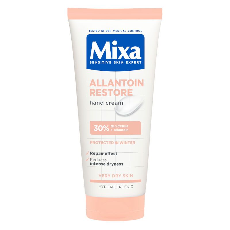 MIXA ALLANTOIN RESTORE Крем за ръце с липиди за много суха кожа, 100 мл.