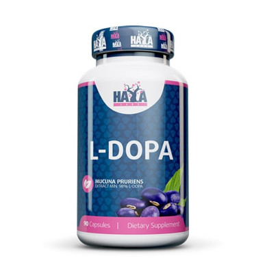 Haya Labs L-DOPA /Mucuna Pruriens Extract/ Л-Допа от Мукуна Пруриенс 90 Caps.