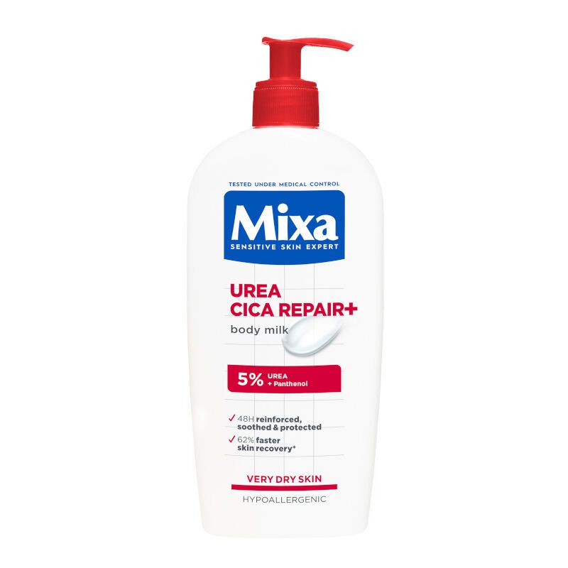 MIXA UREA CICA REPAIR+ Лосион за тяло за суха кожа, 400 мл