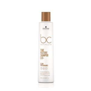 Подмладяващ шампоан за изтощена коса Schwarzkopf Professional BC Time Restore Q10+ Shampoo 250ml