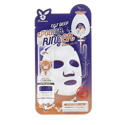 Регенерираща шийт маска Elizavecca EGF Deep Power Ringer Mask