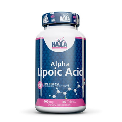 Haya Labs Time Release Alpha Lipoic Acid / Алфа Липоева Киселина600mg. / 60 tabs.