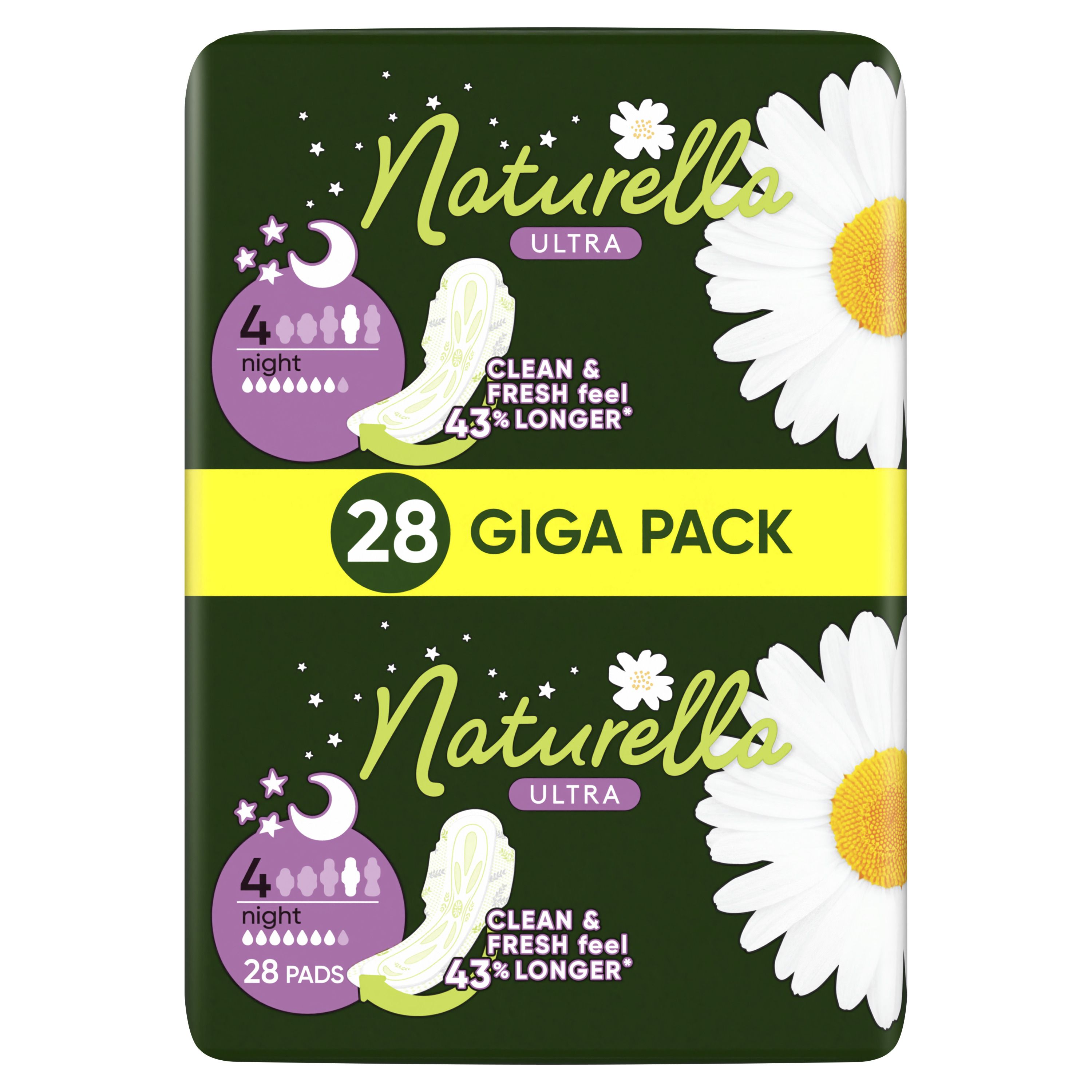 NATURELLA ULTRA Дамски превръзки размер 4, 28 бр.