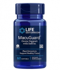 LIFE EXTENSION MacuGuard with Saffron / 60 Softgels