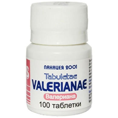 ВАЛЕРИАНА таблетки х 100 ПАНАЦЕЯ