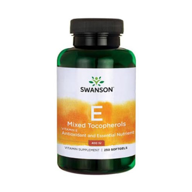 SWANSON Vitamin E Mixed Tocopherols 400IU / 250 Soft