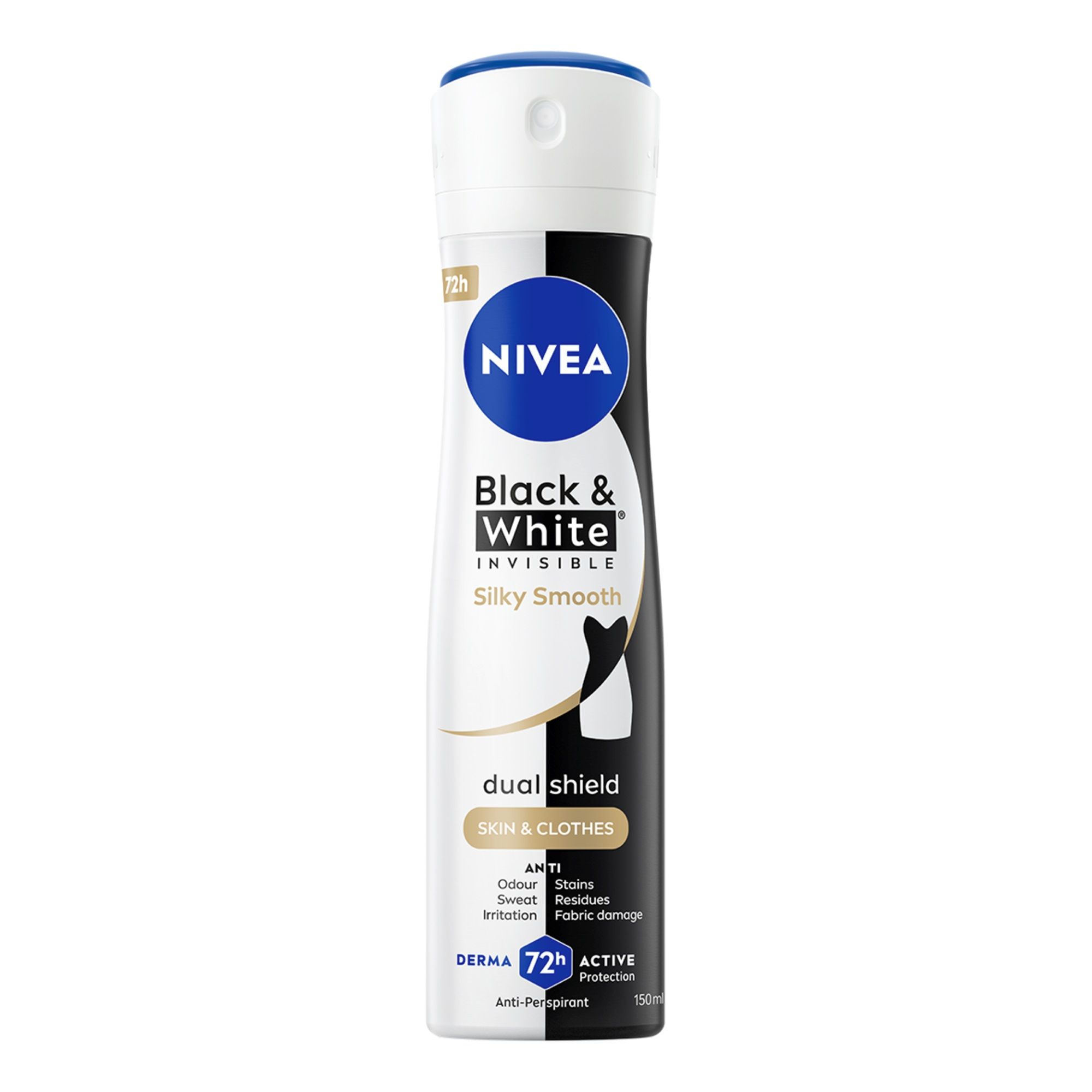 NIVEA INVISIBLE SILKY SMOOTH Дамски део спрей, 150 мл.