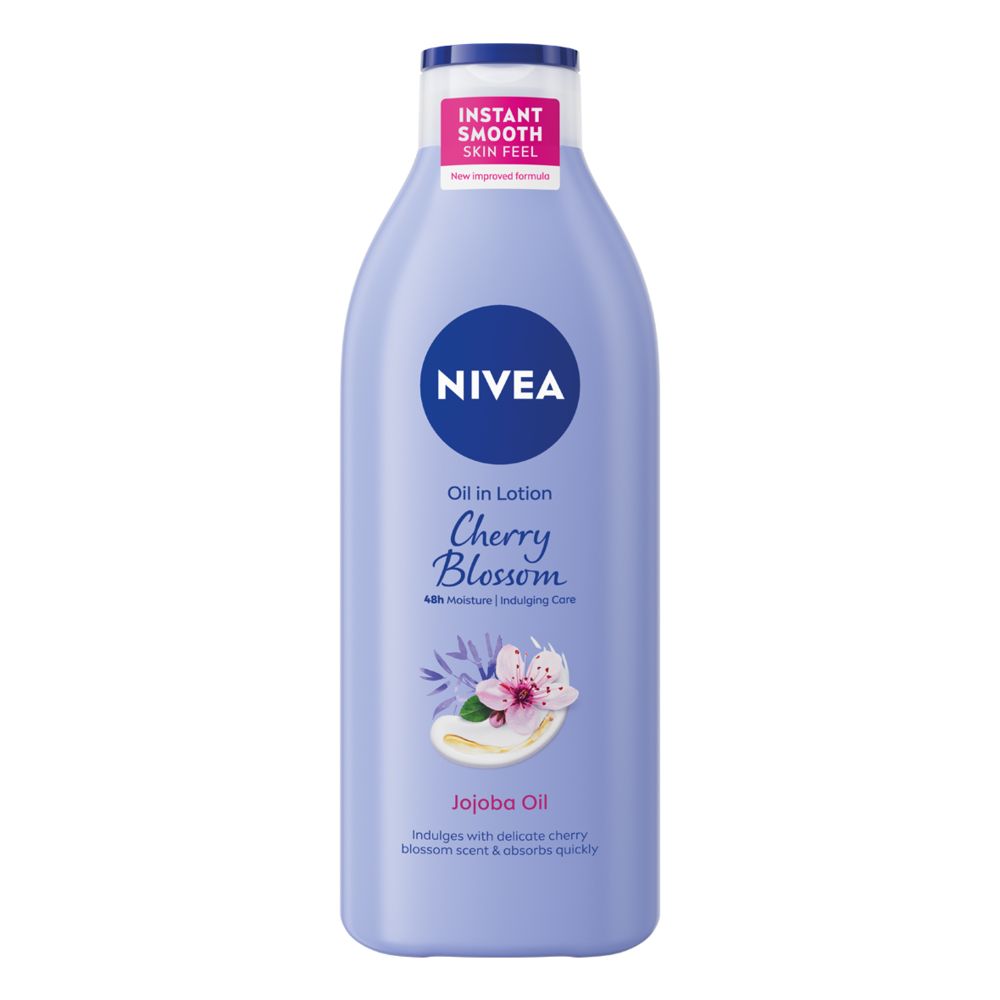 NIVEA Senses Cherry blossom & Jojoba Лосион за тяло с масла , 400 мл