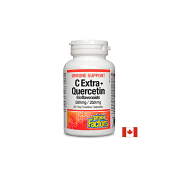 Immune Support C Extra + Quercetin Bioflavonoids x 60 капсули Natural Factors