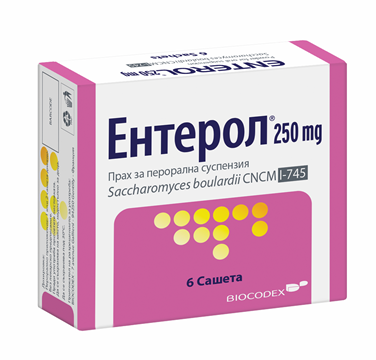 ENTEROL / Ентерол 250 mg x 6 сашета