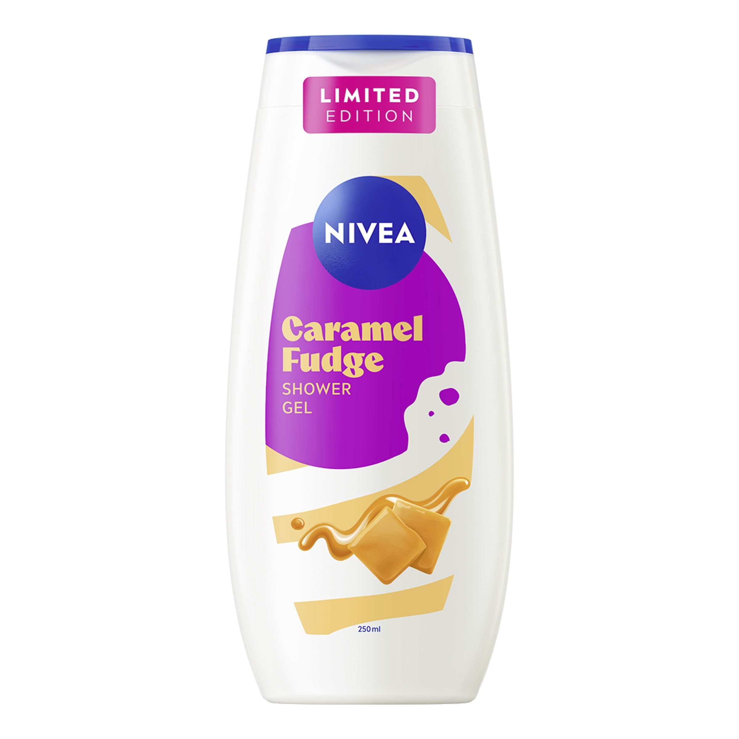 NIVEA Душ-гел солен карамел, 250мл.