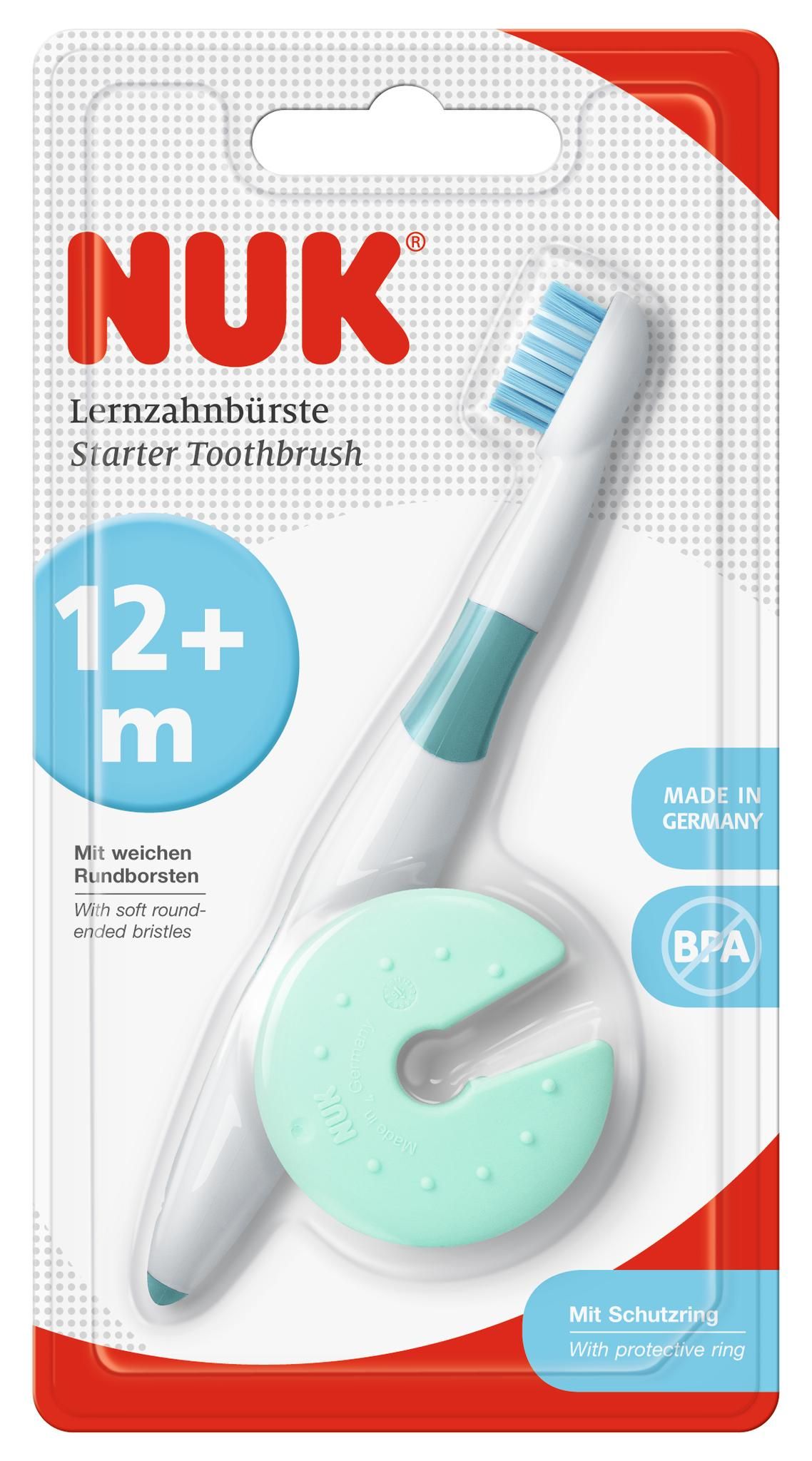 NUK Детска четка за зъби 15-36м.,1бр.