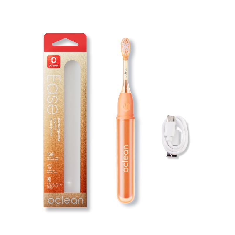 OCLEAN X EASE Електрическа четка за зъби, 1бр. накрайник, оранжева
