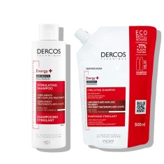 Vichy DERCOS Рутина шампоан против косопад + еко пълнеж