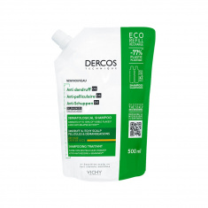Vichy Dercos Anti-Dandruff Третиращ шампоан против пърхот за сух скалп 500 ml - ПЪЛНИТЕЛ