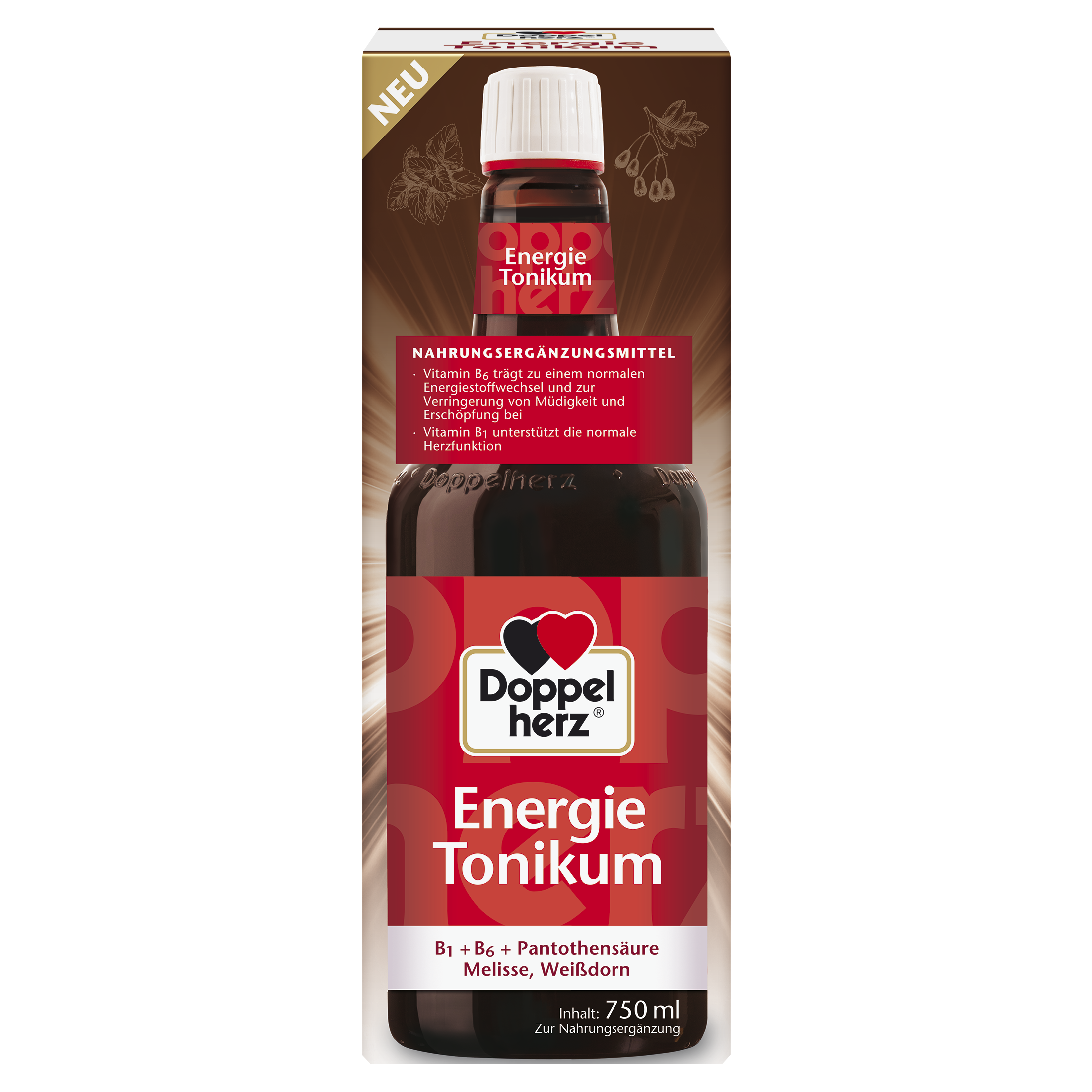 DOPPELHERZ AKTIV Енерготоник  750ml