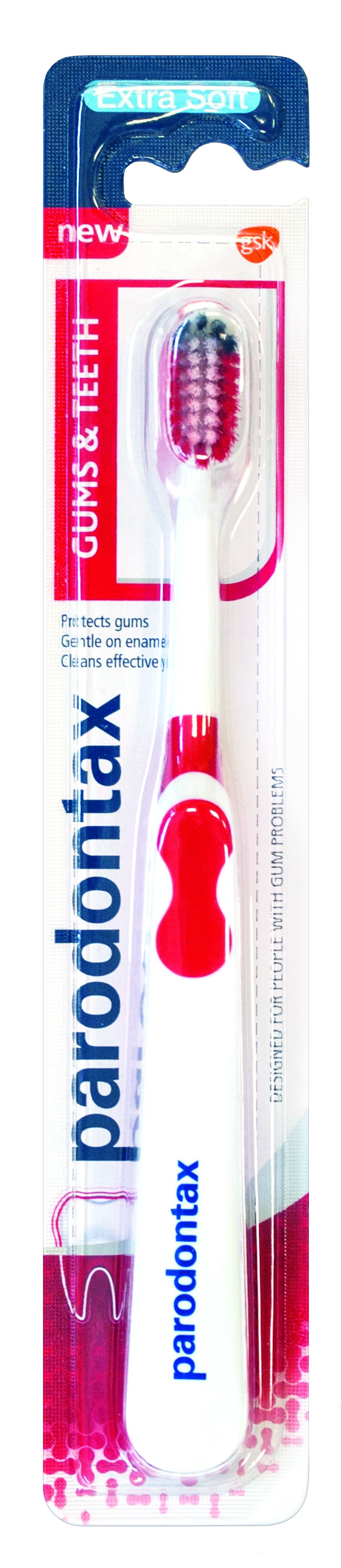 PARODONTAX GUM&TEETH Четка за зъби екстра софт, 1 бр.
