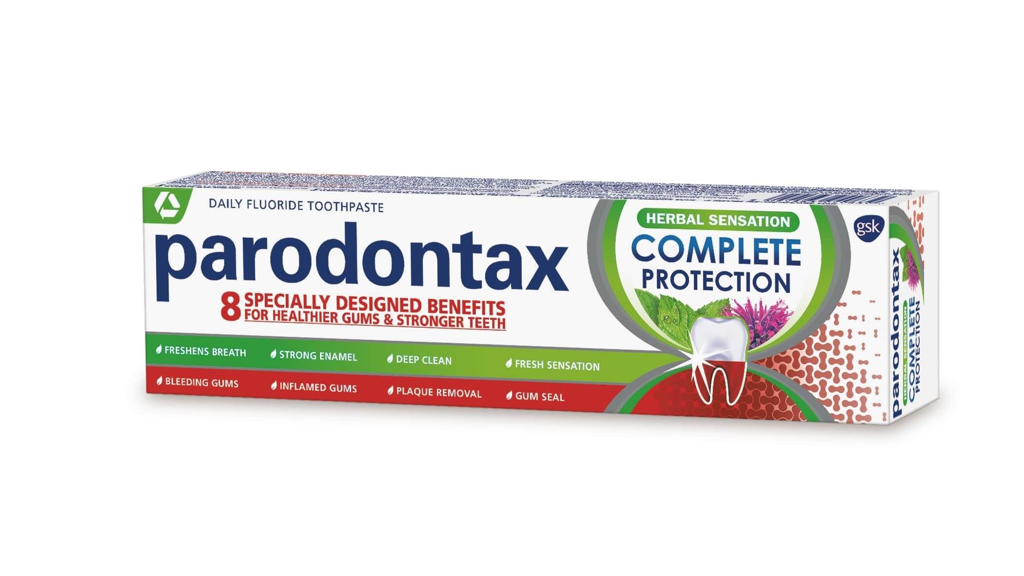 PARODONTAX HERBAL COMPLETE PROTECT Паста за зъби, 75мл.