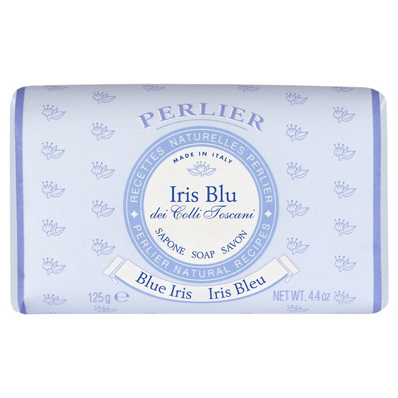 PERLIER BLUE IRIS Сапун Блу Ирис, 125гр