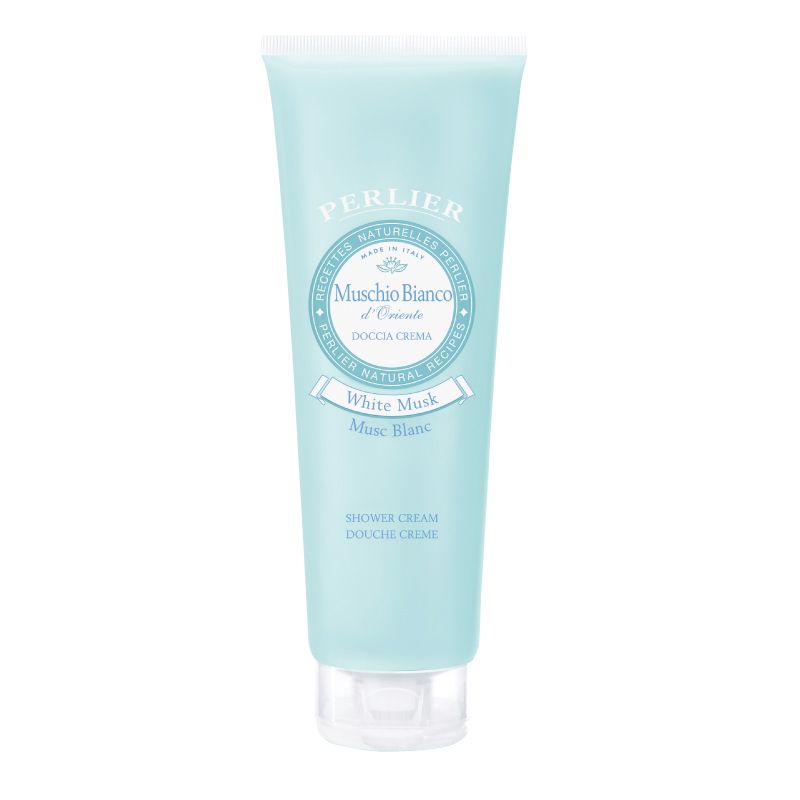 PERLIER RECETTES NATURELLES WHITE MUSK Душ крем, 250мл.