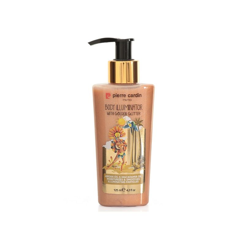 PIERRE CARDIN GOLDEN GLITTER Лосион-хайлайтър за тяло, 125мл.