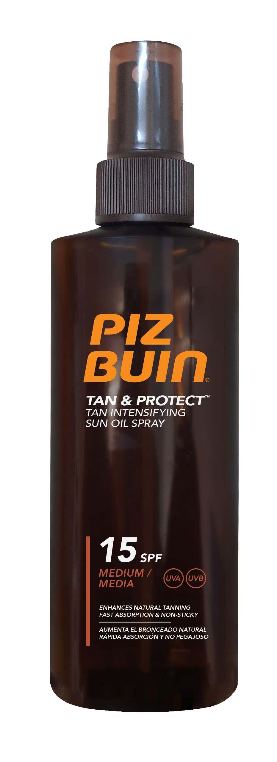 PIZ BUIN TAN&PROTECT Спрей-олио за бърз тен SPF15, 150 мл