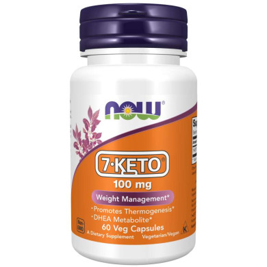 Now - 7 Keto 100 Мг - 60 Капсули