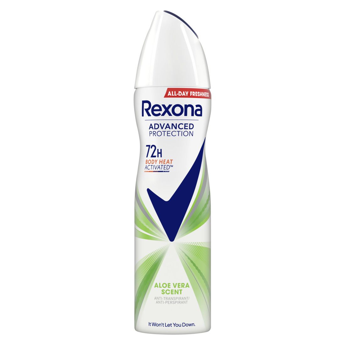 REXONA ADVANCED PROTECTION Aloe Дамски део спрей, 150 мл