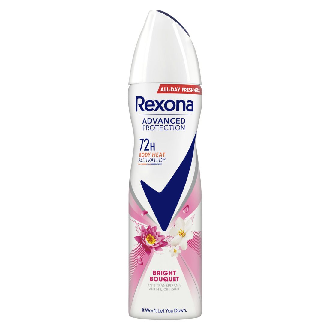 REXONA ADVANCED PROTECTION Bright Bouquet  Дамски део спрей, 150 мл