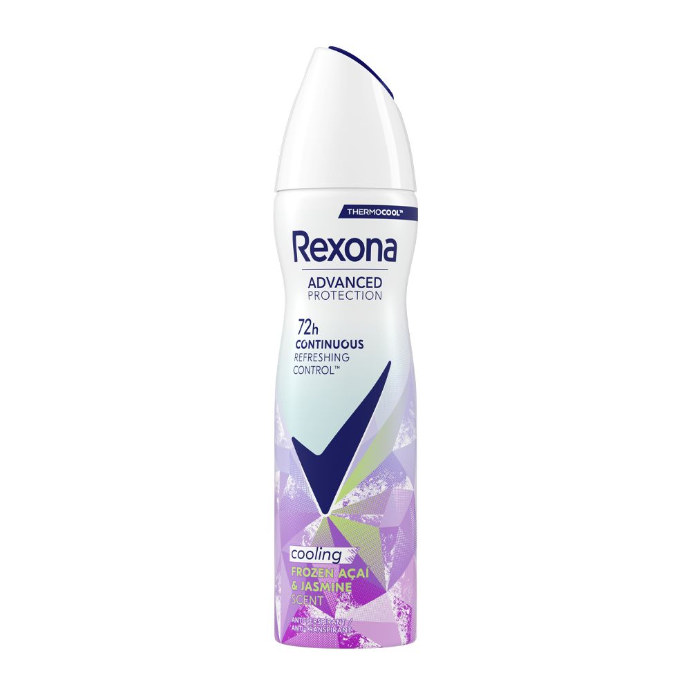 REXONA ADVANCED THERMOCOOL Део спрей акай и жасмин, 150мл.