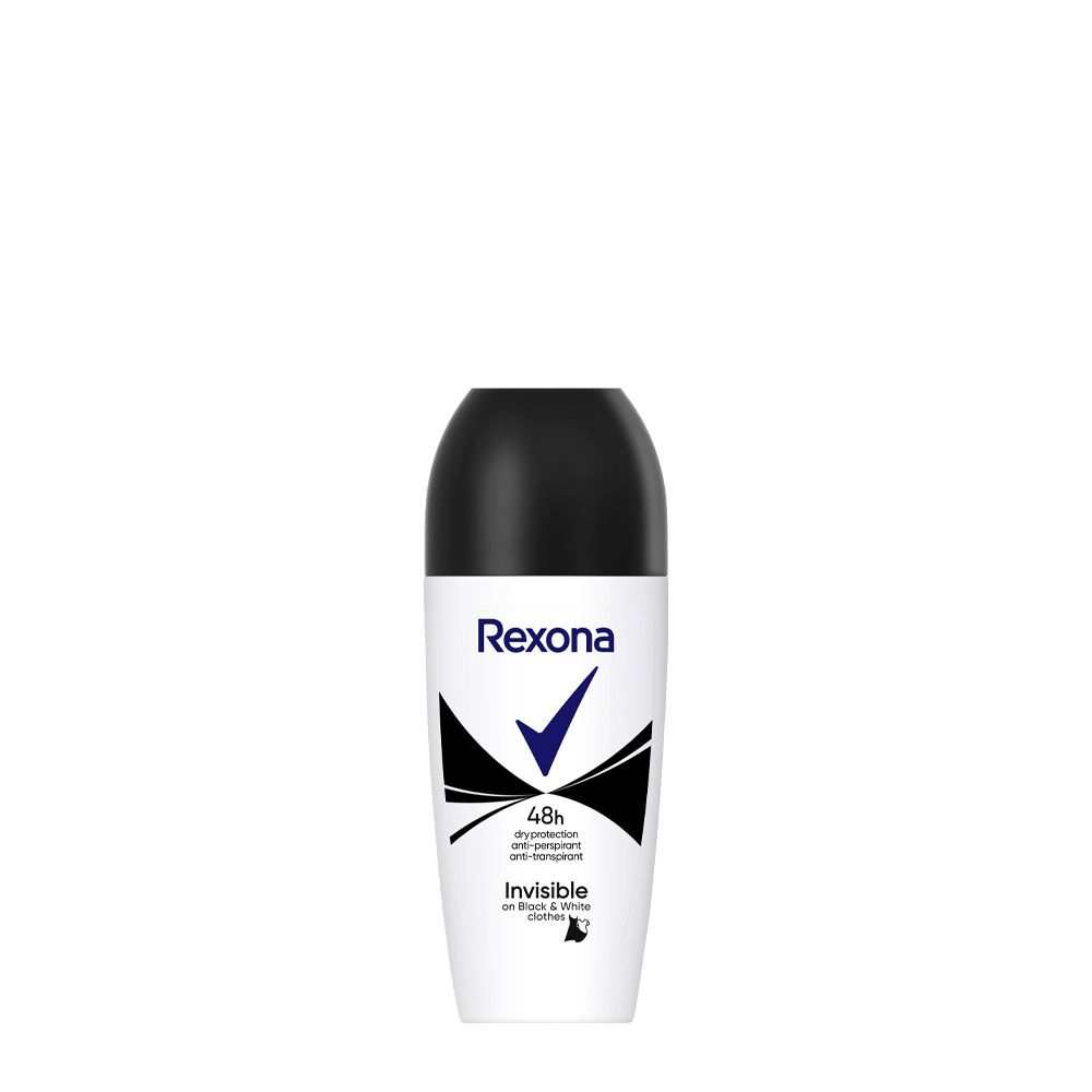 REXONA INVISIBLE BLACK&WHITE Рол он дамски, 50мл