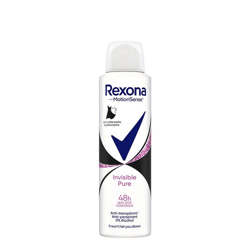 REXONA INVISIBLE PURE Дамски део спрей, 150 мл