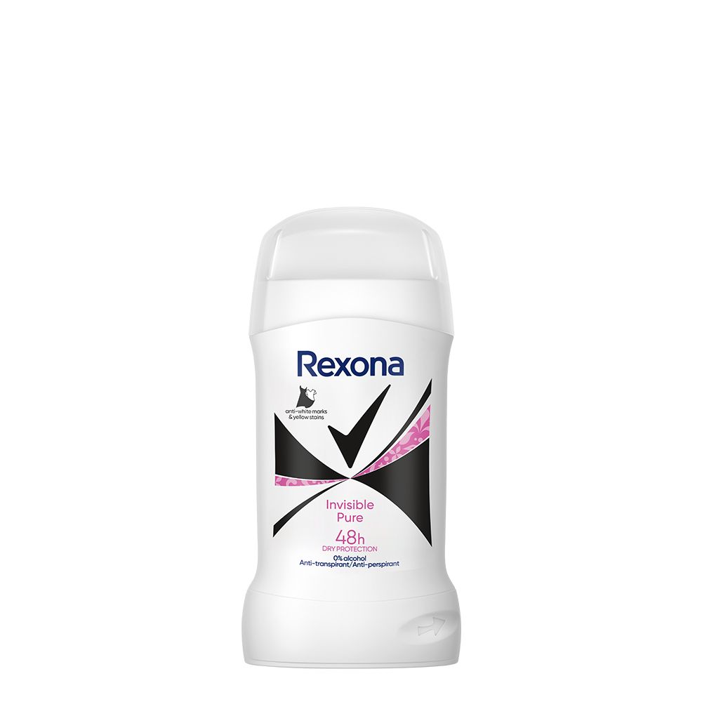 REXONA  Invisible Pure Дамски део стик, 50мл