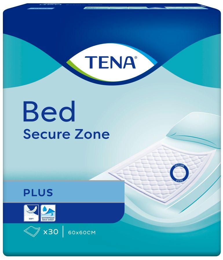 TENA BED PLUS Хигиенични чаршафи 60x60, 30бр.