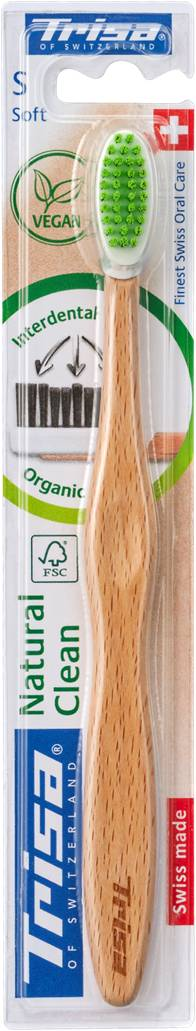 TRISA NATURAL CLEAN SOFT Четка за зъби, 1 бр.