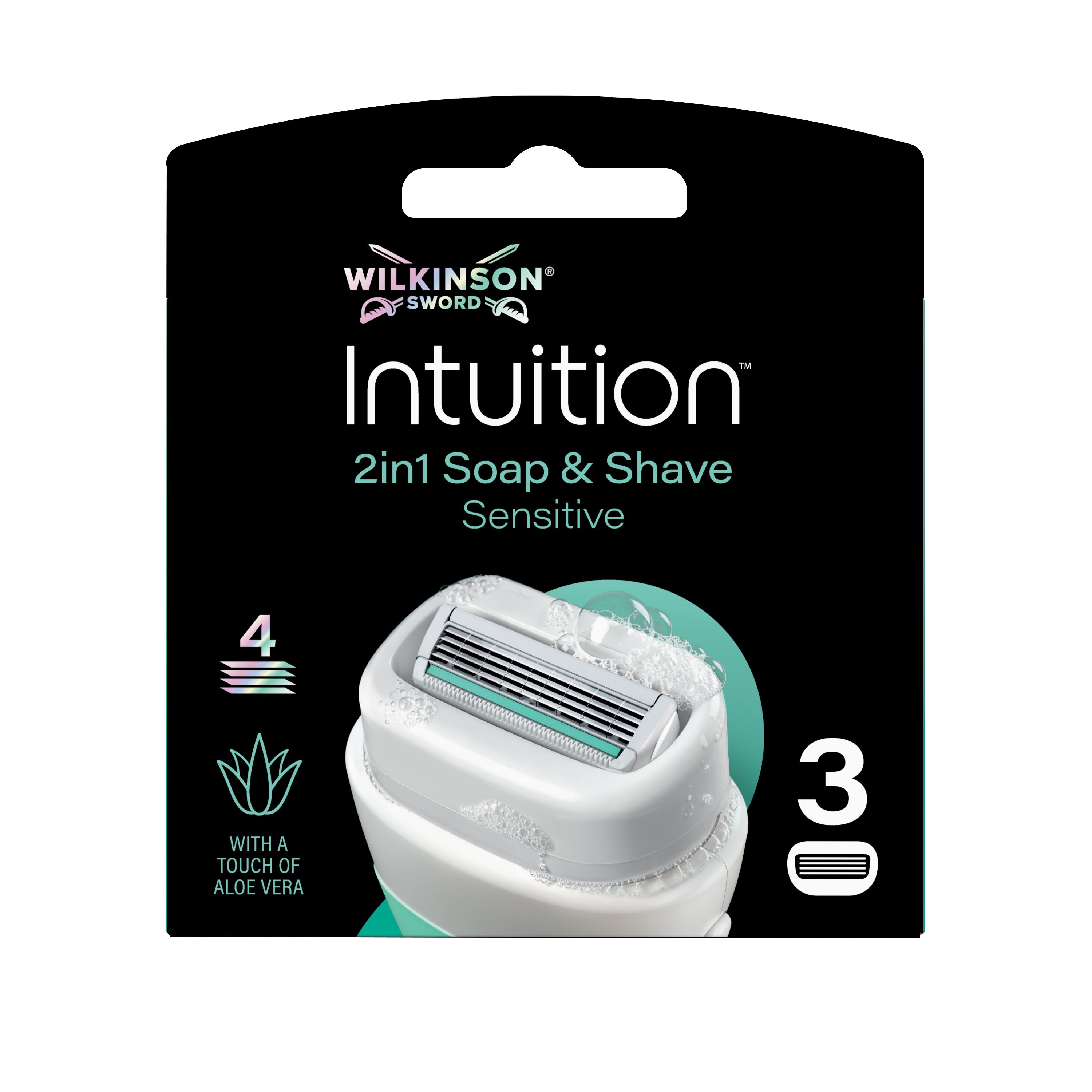 WILKINSON SENSITIVE CARE Резерни ножчета за система, 3 бр.