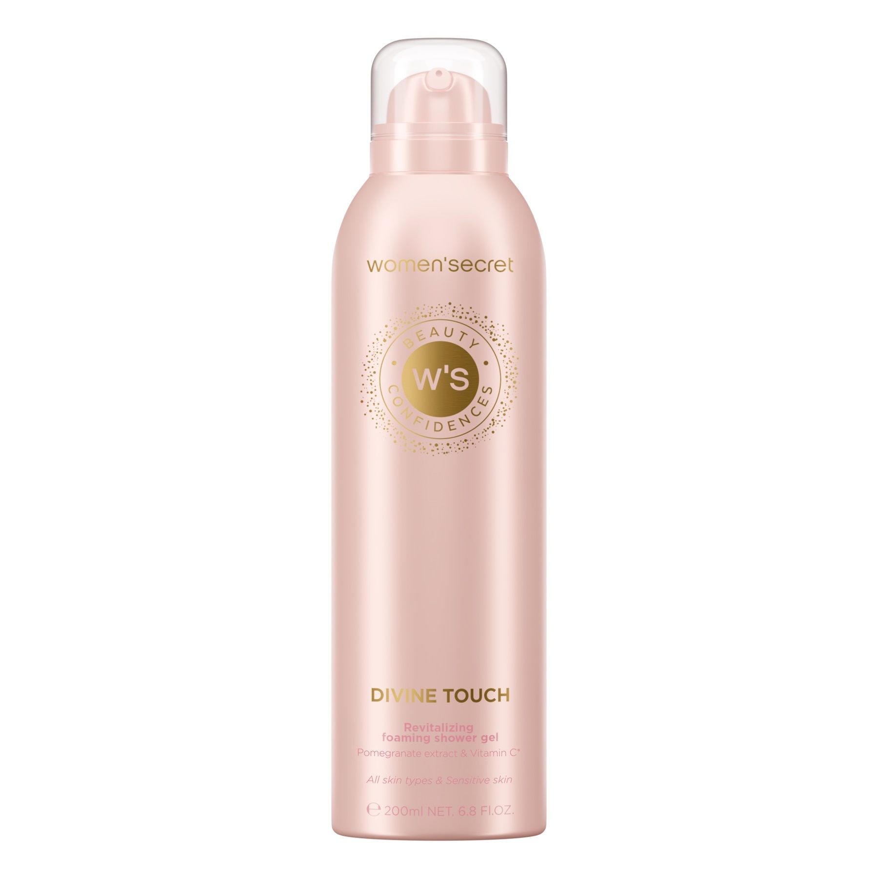 WOMEN SECRET BEAUTY CONFIDENCES DIVINE TOUCH Душ пяна, 200 мл