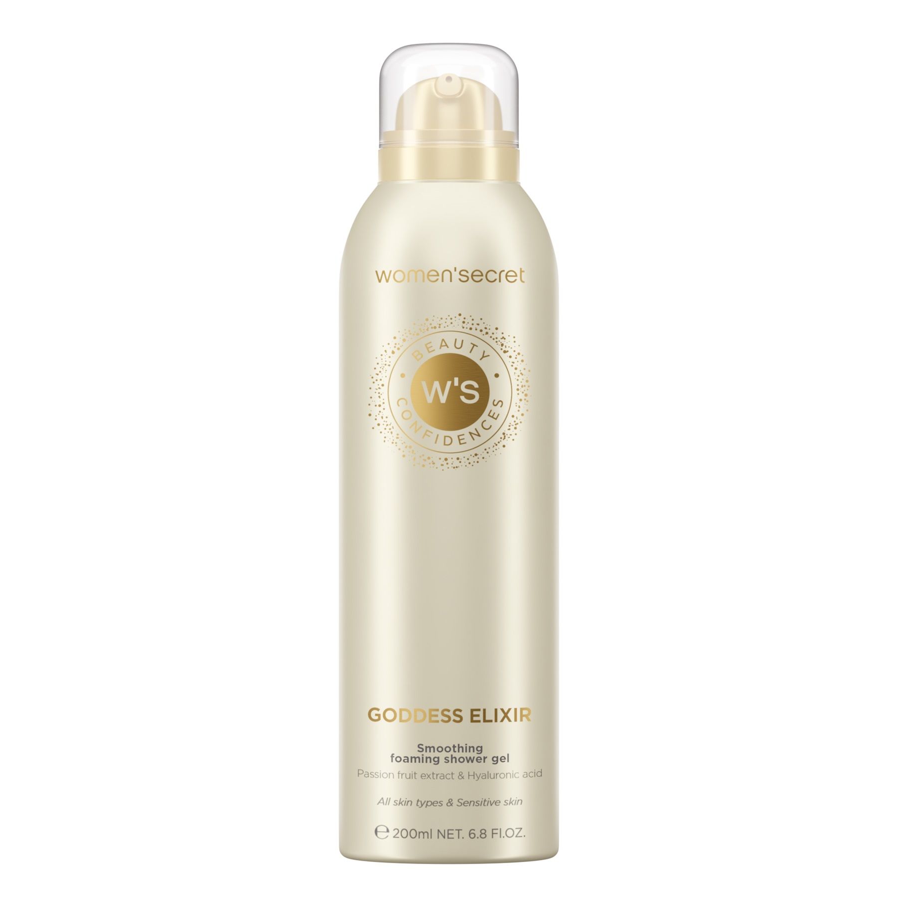 WOMEN SECRET BEAUTY CONFIDENCES GODDESS ELIXIR Душ пяна, 200 мл