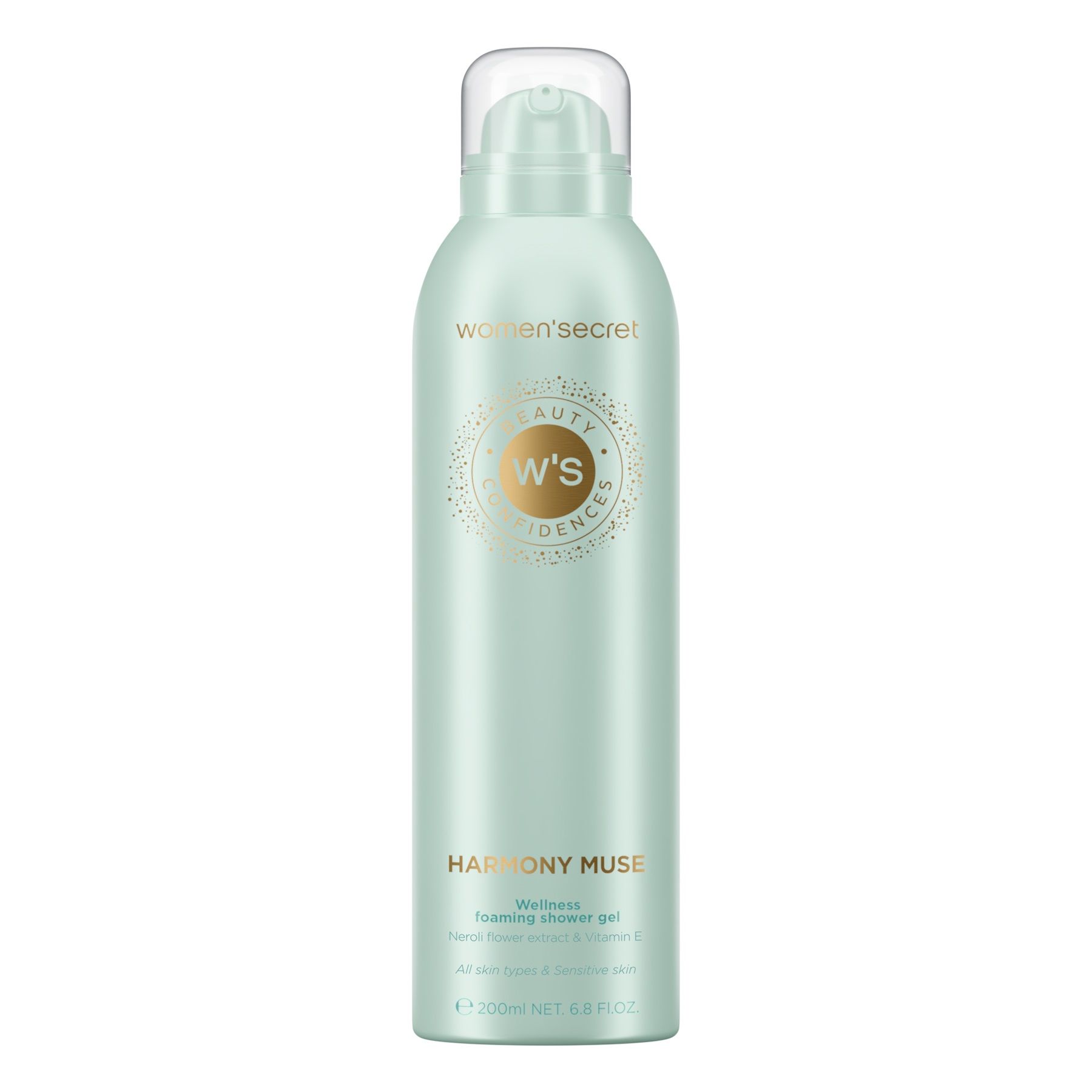 WOMEN SECRET BEAUTY CONFIDENCES HARMONY MUSE Душ пяна, 200 мл