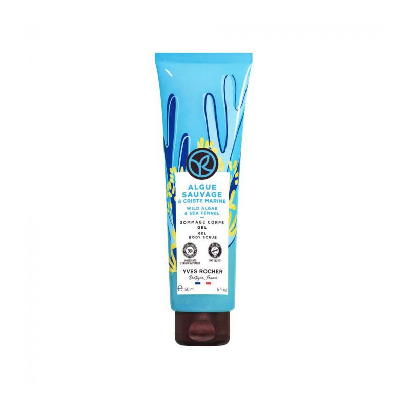 YVES ROCHER BAIN NATURE Ексфолиант за тяло Диви водорасли, 150 мл