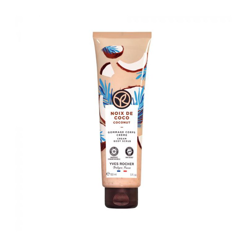 YVES ROCHER BAIN NATURE Ексфолиант за тяло Кокос, 150 мл