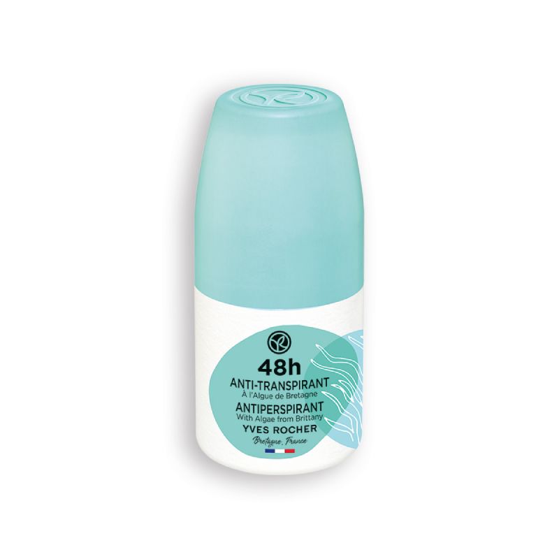 YVES ROCHER Антиперспирант рол он аква 48ч ,50 мл.