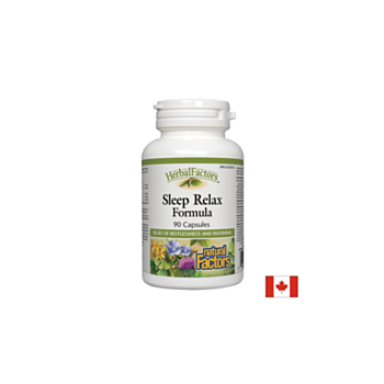 Sleep Relax Formula / Формула за спокоен сън, 90 капсули Natural Factors