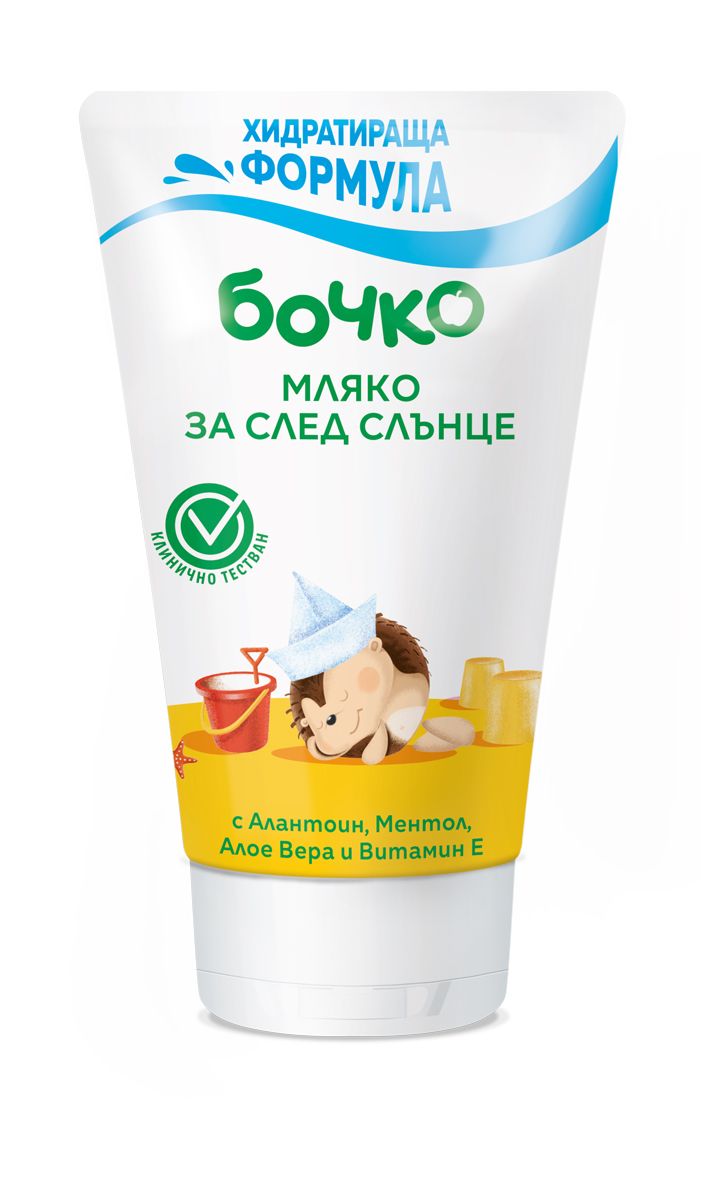 БОЧКО Мляко за след слънце, 150 мл