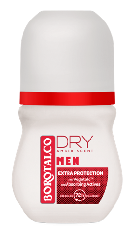 BOROTALCO MEN DRY AMBER Дезодорант рол-он  50 мл