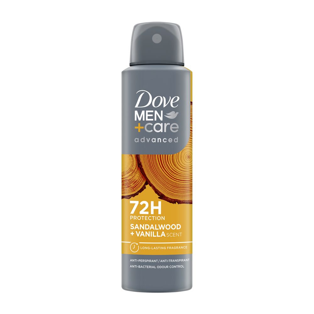 DOVE ADVANCED Мъжки део спрей Сандалово Дърво, 150 мл.