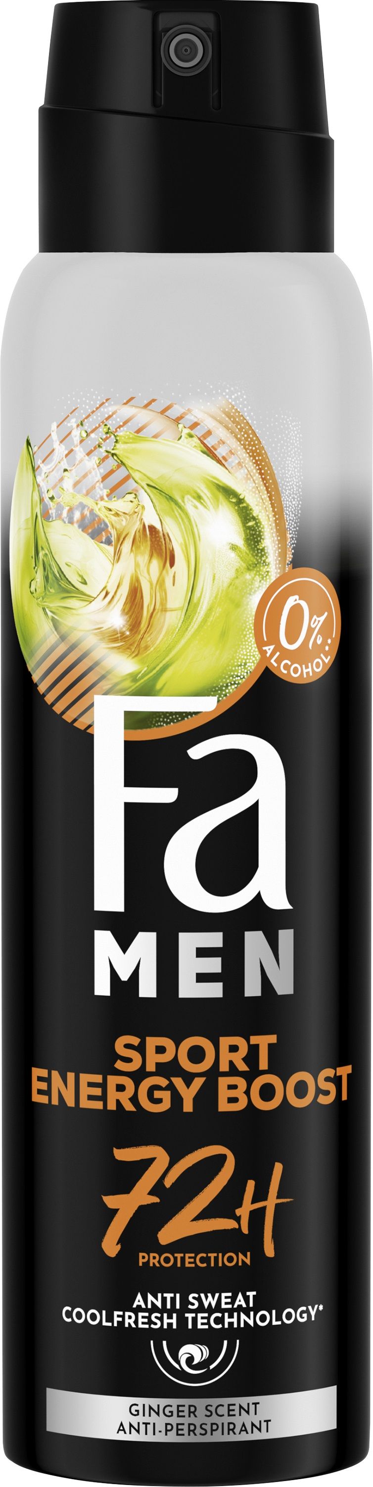 FA MEN SPORT ENERGY BOOST Мъжки део спрей, 150 мл.